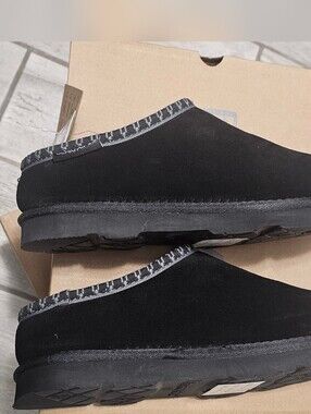 BEARPAW Tabitha Suede Clog Slipper Size 7, Brand New
